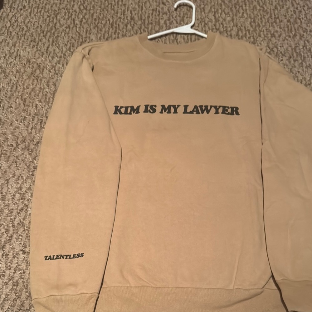 Rare Kim is my lawyer talentless sweatshirt